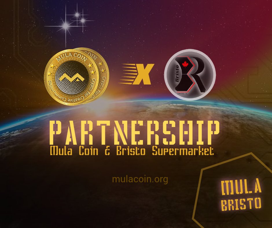 mulacoin's tweet photo. @mulacoin and @bristomarket have joined forces to bring the best grocery buying experience with Crypto. https://t.co/XvCHOF14Kq