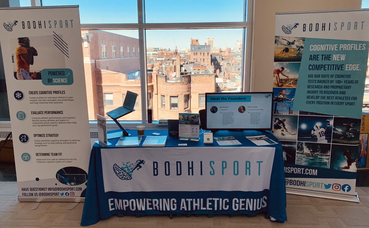 BodhiSport is at the #SSAC22 Trade Show! Come say hi and learn about how Cognitive Profiles can help you and your team #cognition #sportspsychology #competitiveadvantage