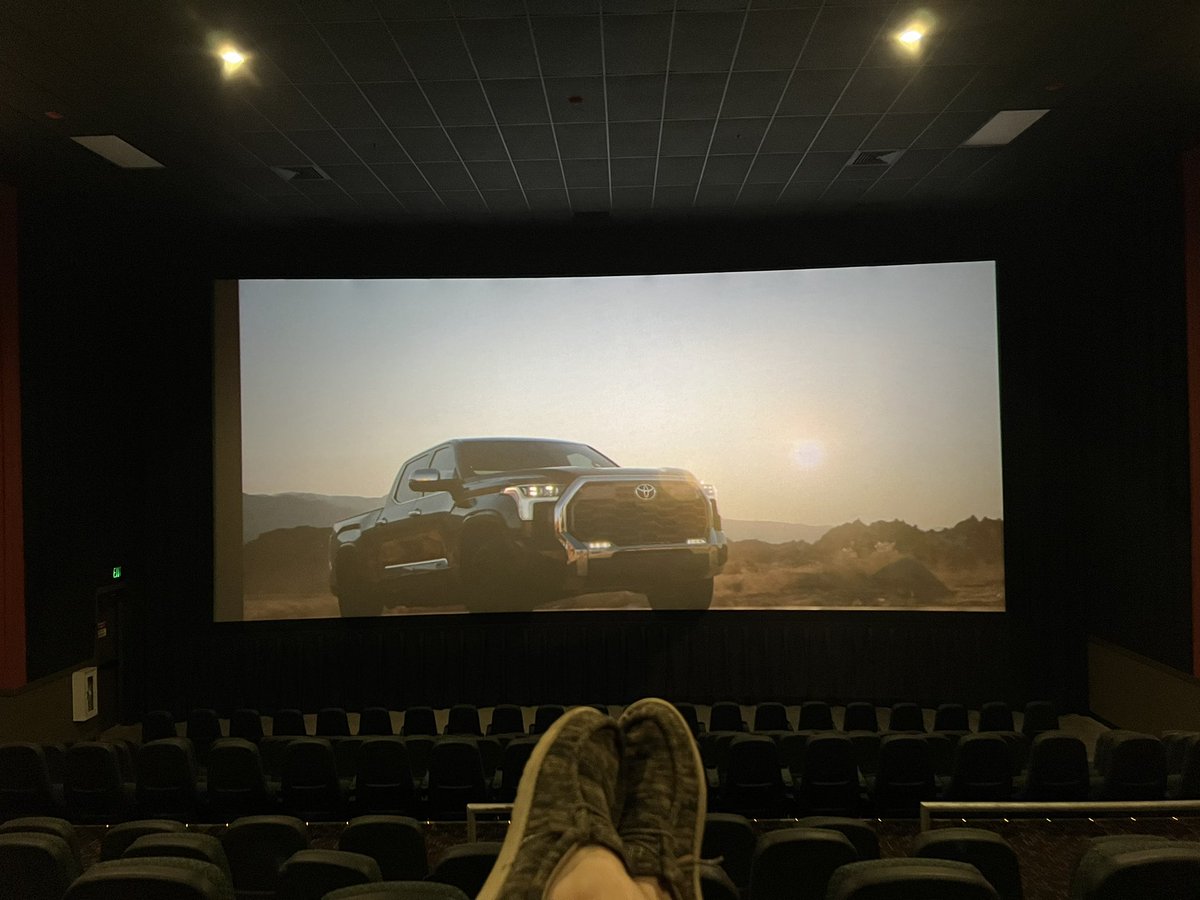 MattWha13's tweet photo. ✅ Perfect seat                                                   ✅Cowl Popcorn Bucket                              Let’s do this! #TheBatman https://t.co/BSNWWG3wmx