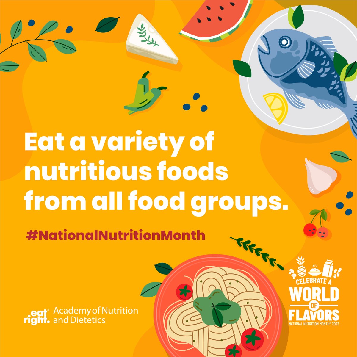 spiro_100's tweet photo. Eat a Variety of Nutritious Foods during #NationalNutritionMonth and beyond!
Choose delicious and nutrient-rich foods from each of the five basic food groups!
Use these tips to get started: https://t.co/ZE63HHZNbr
#Spiro100 #nutrition #easymeals https://t.co/JD2AC1t942