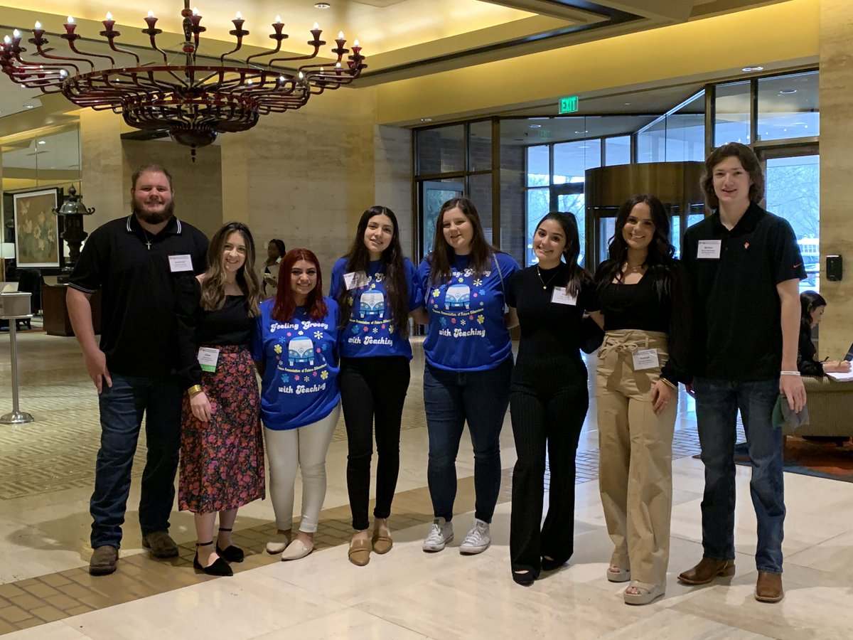ldhsRST's tweet photo. Day 2 of the TAFE State Competition! Go Falcons! 
#falconsfirst 
@LakeDallasISD 
@LakeDallasHigh https://t.co/CzQnaY0ZOd