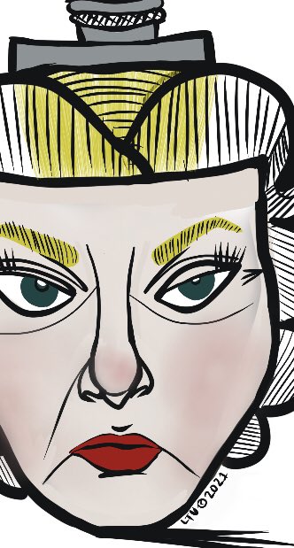 ob_neckbrace's tweet photo. Barbara Payton Flask (2021) (cropped/wip)⚡️
#BarbaraPeyton #goldenagehollywood #illustratedart #lowbrowart #popart #ltunderwoodartist #onsaleart #obsidianneckbrace https://t.co/snox0O8I9R