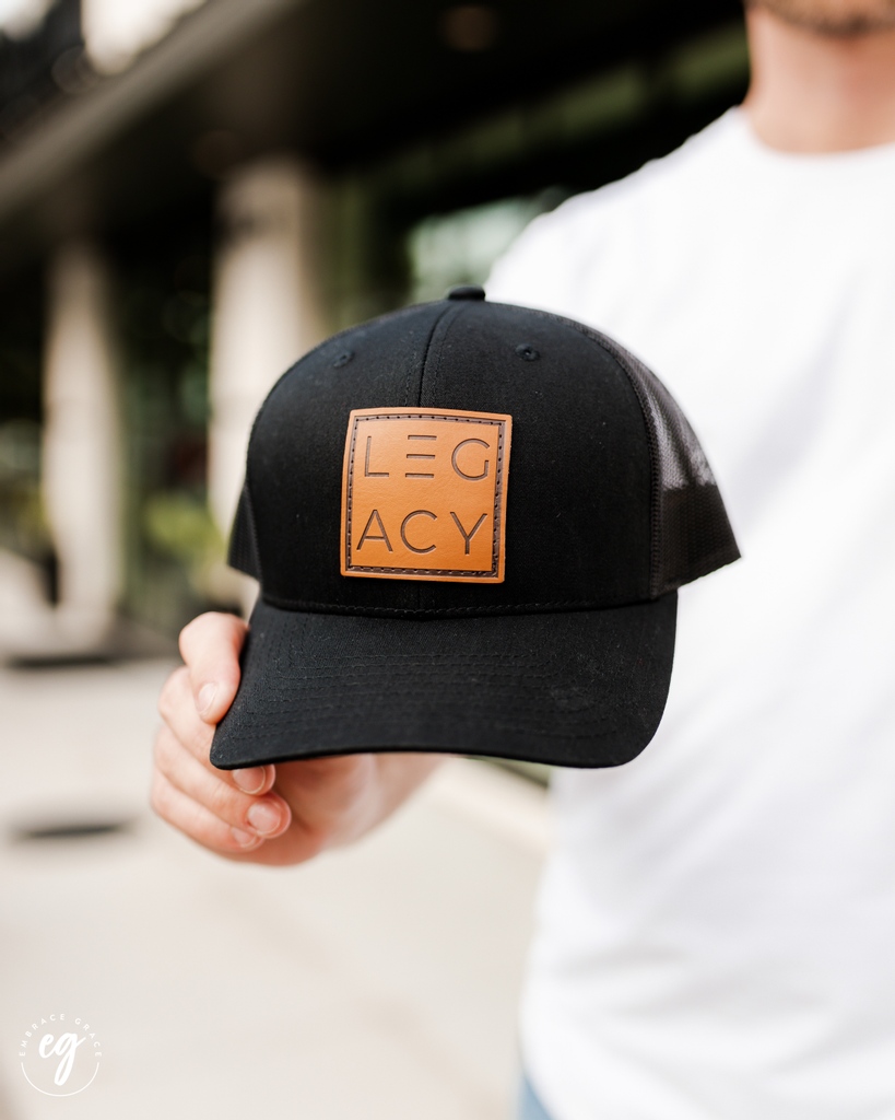Guess what's BACK?! 🖤 Our limited edition Legacy Hat sold out FAST &amp; we're so excited it's back!

Rep our Embrace Legacy curriculum in hat form as a great opportunity to share &amp; encourage potential leaders or single dads! 

Grab yours before they're gone!
l8r.it/zN8k