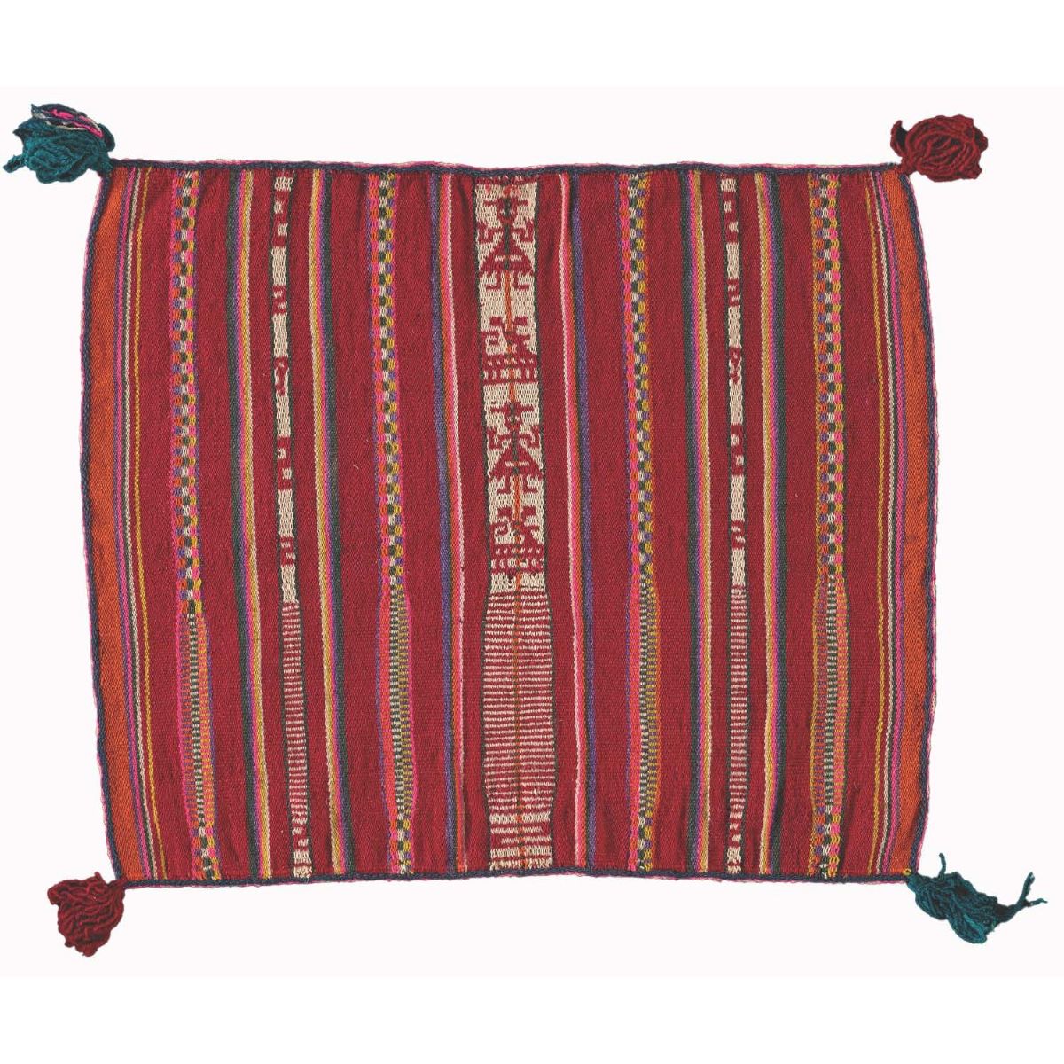 GWTextileMuseum's tweet photo. It’s #FabricFriday! Today we are showcasing a gorgeous carrying cloth, made by the Aymará people in Bolivia in the 20th century. https://t.co/rWWRdWEPN4