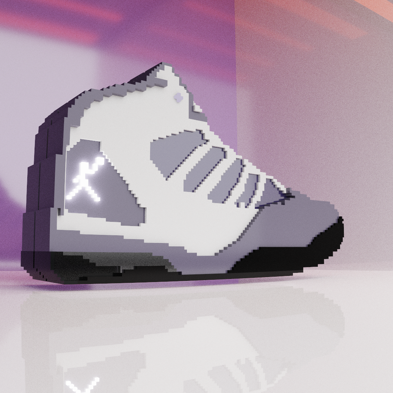 L_K_Academy's tweet photo. The Jordan Air Max 'Purple Smoke' Is another custom piece from my friend, Money White, who makes custom Js and a few other shoes. He brought these to my attention a few years ago and I fell in love at 1st sight.  #airjordan #nft #nftart #nftartists

https://t.co/lVOJuxrSkI https://t.co/a1sI6CMByh