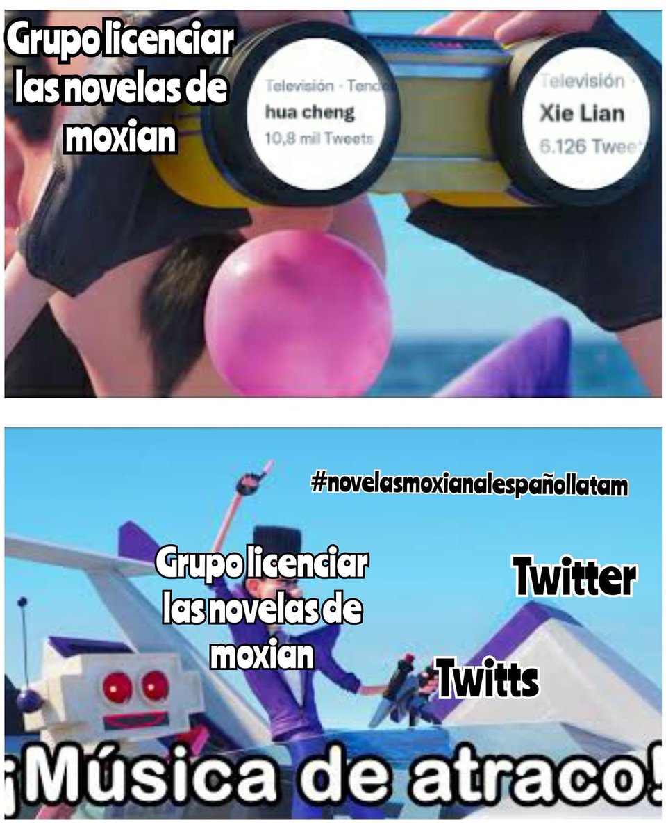 MXTXespanol's tweet photo. Iniciamos nuestro evento por la tendencia para MXTX en español 🎉 #novelasmxtxenespañollatam #DanmeiAlEspañolYa #XieLian #HuaCheng @vreditorasya @pucklatam @Oz_Editorial @MangaLineMX @penguinlibrosmx https://t.co/sB7fdNNevo