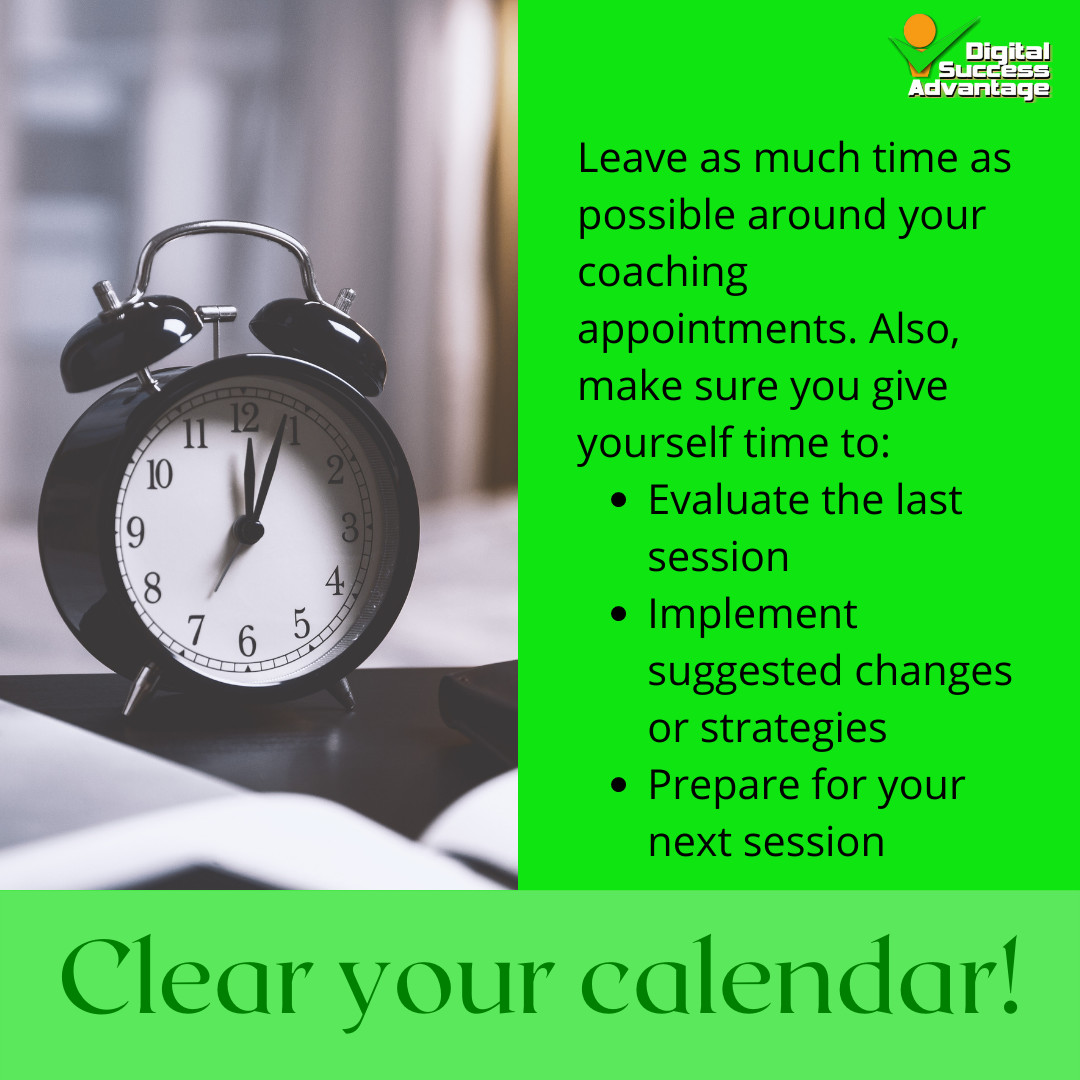 DSABusiness's tweet image. Make sure you have "buffers" between meetings to ensure you never miss a meeting and stay prepared.