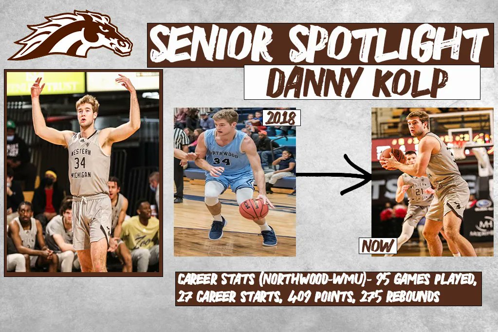 WMUMBB's tweet photo. Our first Senior Spotlight is Danny Kolp, who came to Western Michigan after spending his first two years at Northwood University!

Thank you @dannykolp26! 

#LetsRide // #wmumbb https://t.co/pDV8kALg4d
