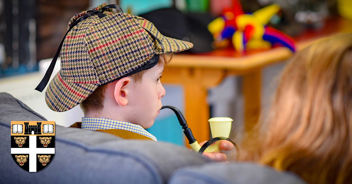 DoverPrep's tweet photo. Our Prep School classes were treated to their own story time sessions in the Senior School library yesterday, with pupils from Fourth Form and the Sixth Form reading to them. This was just one of the many activities the College put on to celebrate @WorldBookDayUK. https://t.co/kex5SOmSvY