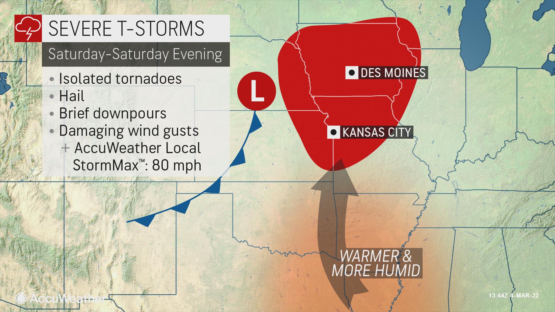 Breaking Weather by AccuWeather on Twitter "Severe weather is expected