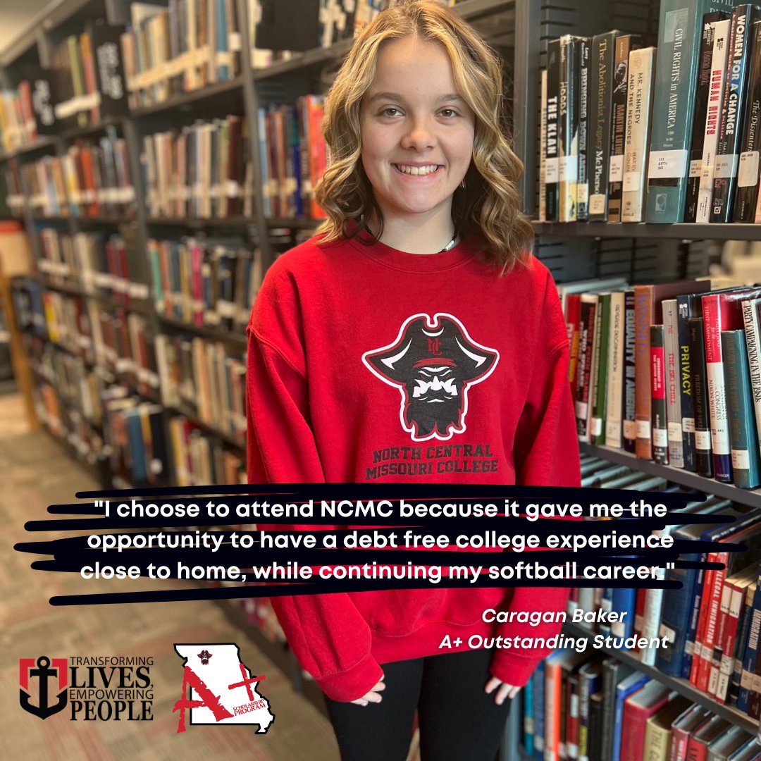 ncmcpirates's tweet photo. The Missouri A+ Scholarship Program is a unique #opportunity that helps students with #tuition costs at #career and #vocational institutions and #communitycolleges in #Missouri.
https://t.co/OaOBh0cdlp
#moaplusscholarship #aplusprogram #college #outstandingstudent #scholarship https://t.co/YA9dLXKdU3