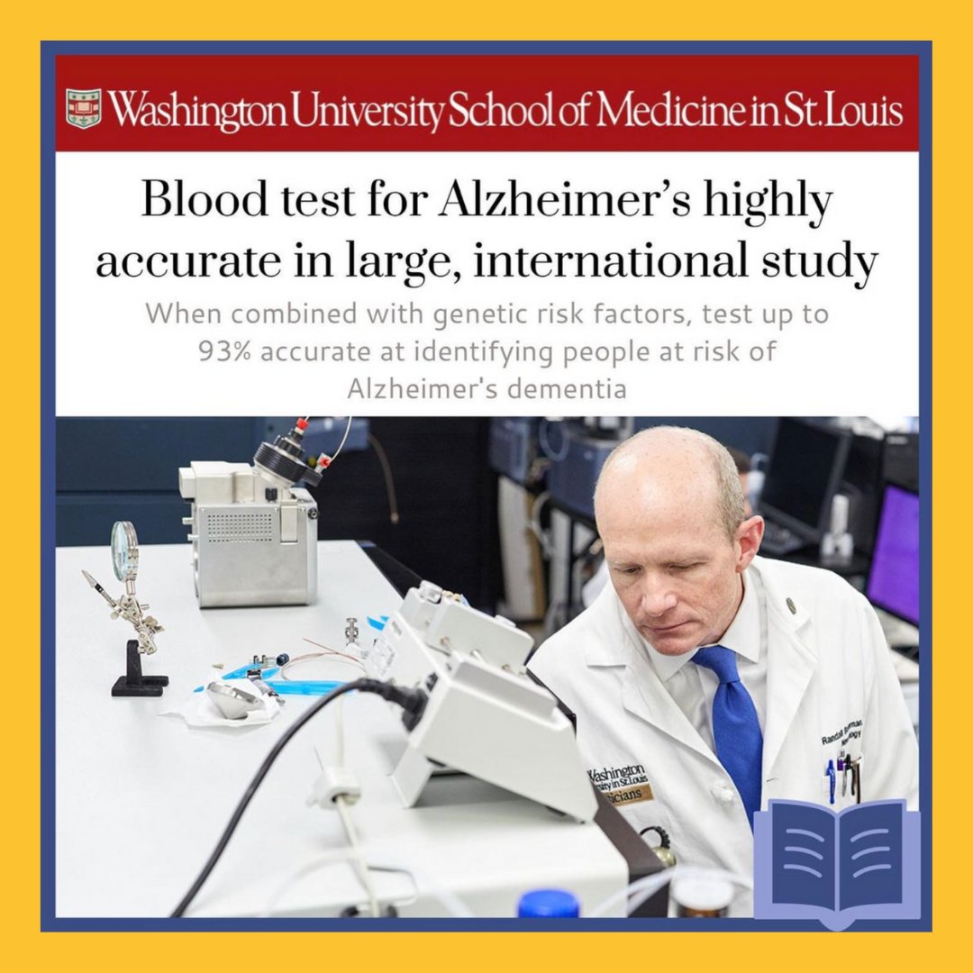 Why is a blood test such good news when it comes to diagnosing Alzheimer’s? Its lower cost, more accessible, and far less invasive than other tools we have so far.

#alzheimers