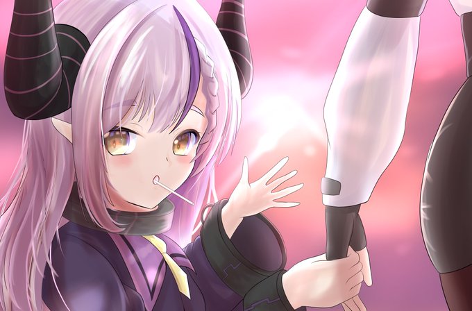 #laplus_artdesu 
「バイバイ」 