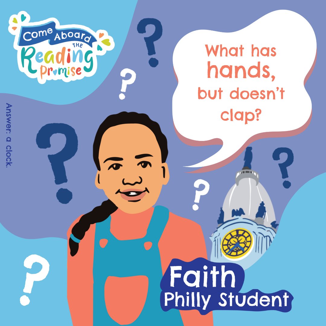 Readby4th's tweet photo. #PhillyFamilies - we're inviting you to Come Aboard the Reading Promise this spring for more riddles and interactive, playful learning fun. Learn more about growing strong readers at https://t.co/xQ4b6aCIsx 
#AllAboardRP #ReadingPromise #WeWillWritetheWorld https://t.co/T8W1OM3qij