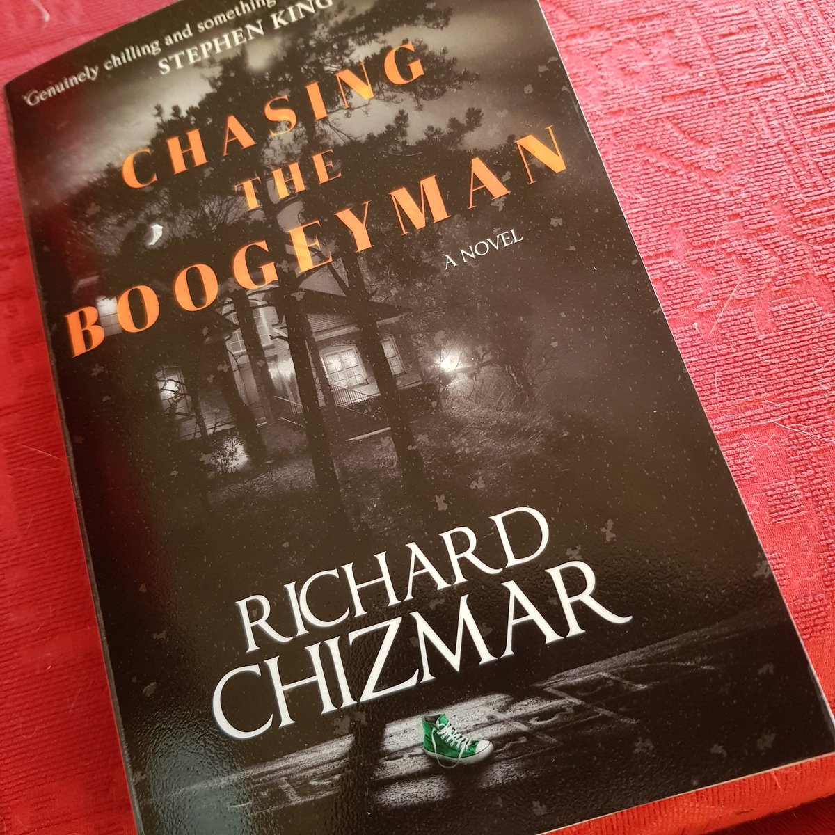 A_C_Regan's tweet photo. Just want to say how much I am enjoying #chasingtheboogyman by @RichardChizmar. Have been in a bit of a reading slump but this is exactly what the Dr ordered. I really love books that combine other media and stretch the boundaries of what fiction can encompass #Recommend https://t.co/1g2mKM3cD7