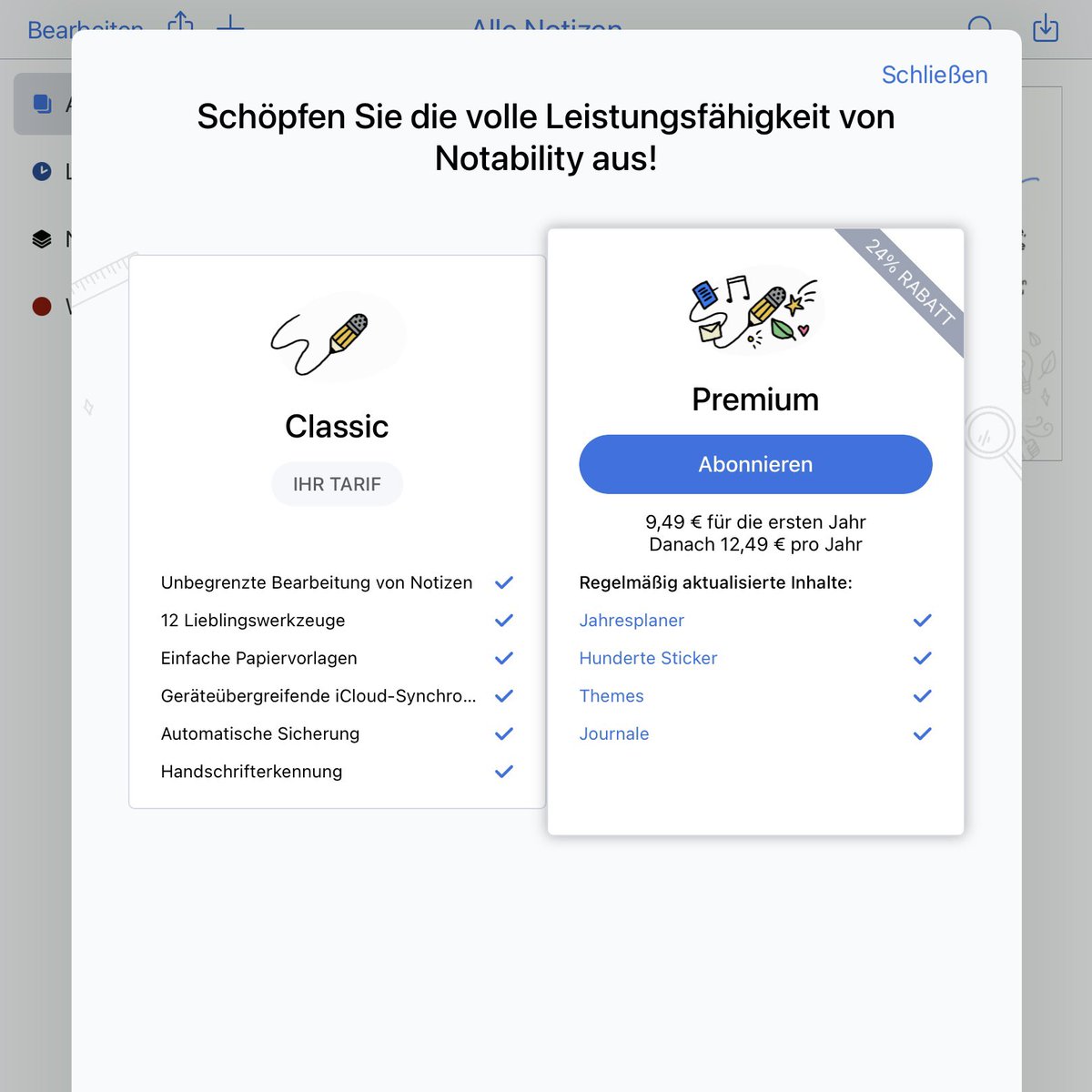 Das sind mal News für‘s #twlz! <a href="/NotabilityApp/">Notability</a> kann jetzt per MDM mit einer kostenlosen EDU-Lizenz verwendet werden 👍 (mit Handschrift / Mathe Konvertierung und verwalteter Konfiguration) Infos ⬇️ <a href="/pl_rlp/">Pädagogisches Landesinstitut Rheinland-Pfalz</a> @mmsrlp <a href="/AndreasEger/">𐌀ᥰ𝒅rᕦαﻛ Єցᕦr</a> @HennickeC <a href="/klink_klickt/">Julika Klink</a> @KaRoAs19