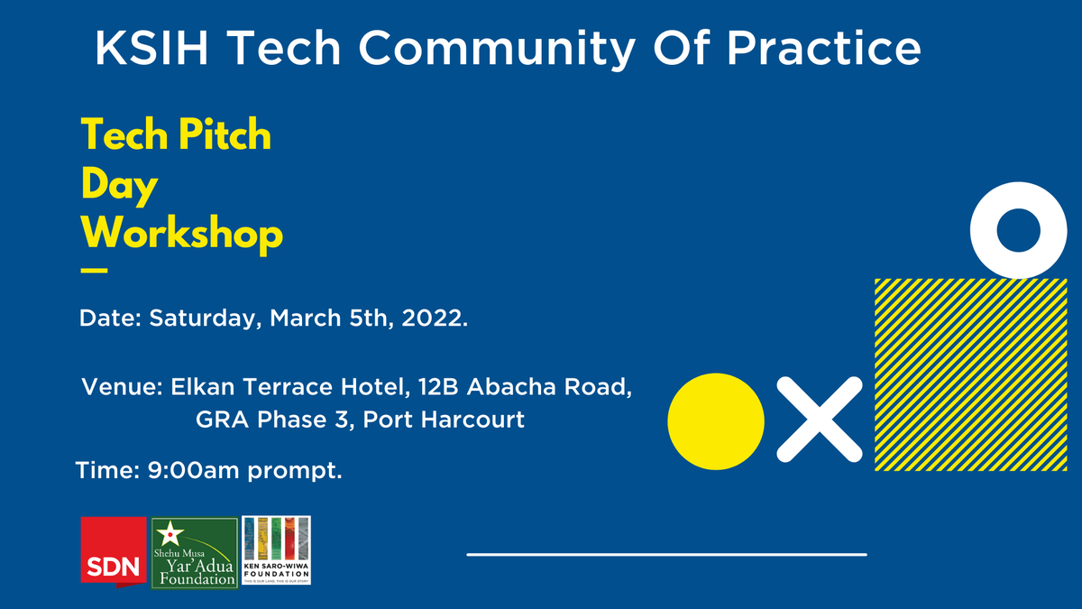 Ken Saro-Wiwa Innovation Hub tweet media