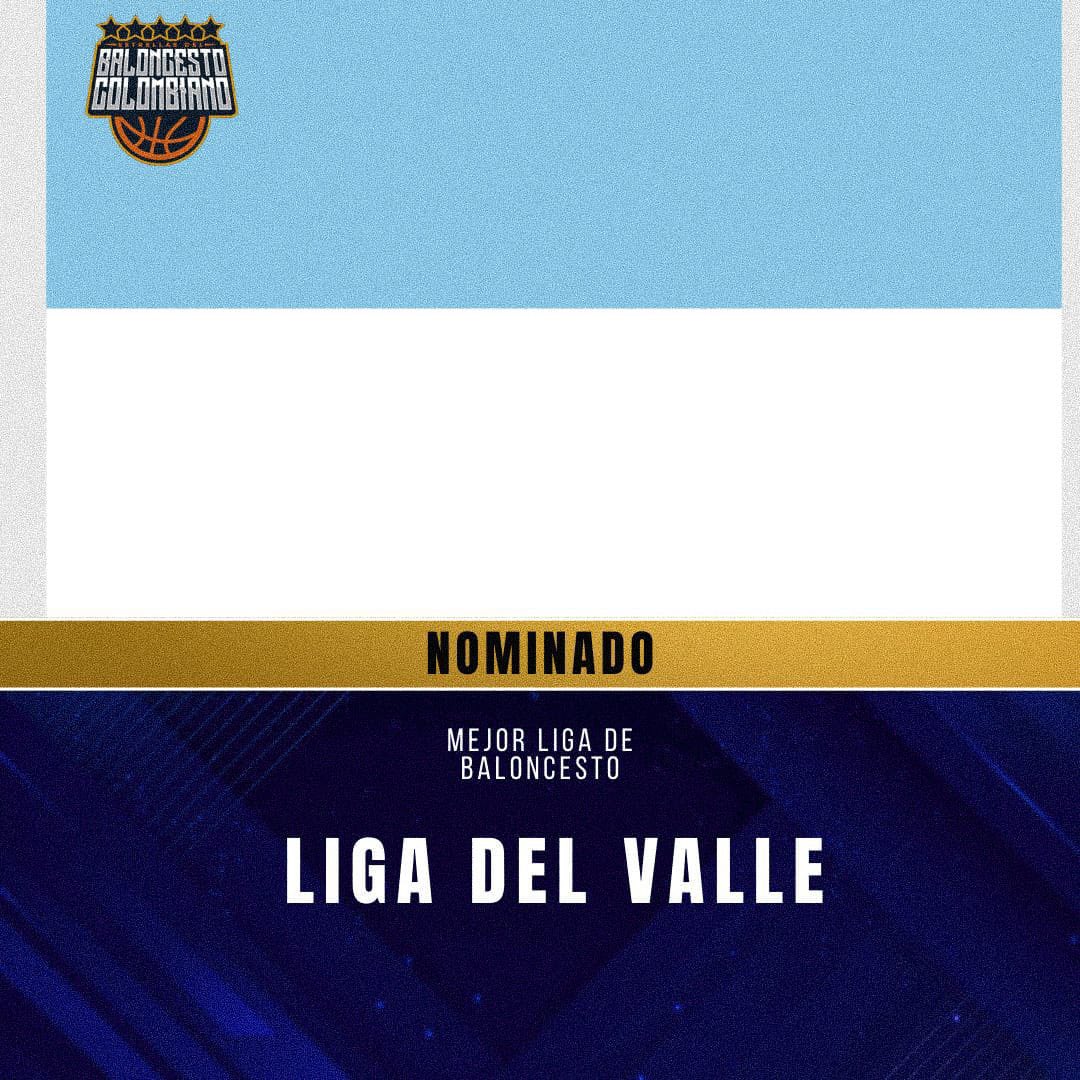 PremiosEBC's tweet photo. ⭐️ *NOMINADA A MEJOR LIGA DE BALONCESTO DEL 2021* ⭐️ 
Liga de Baloncesto Del Valle del Cauca ( @Indervalle )ganadora en la primera versión de los #PremiosEBC la liga del Valle es de las más respetadas en el baloncesto del país, de igual manera que las nominadas en esta categoría, https://t.co/Bb0r0yL1wG
