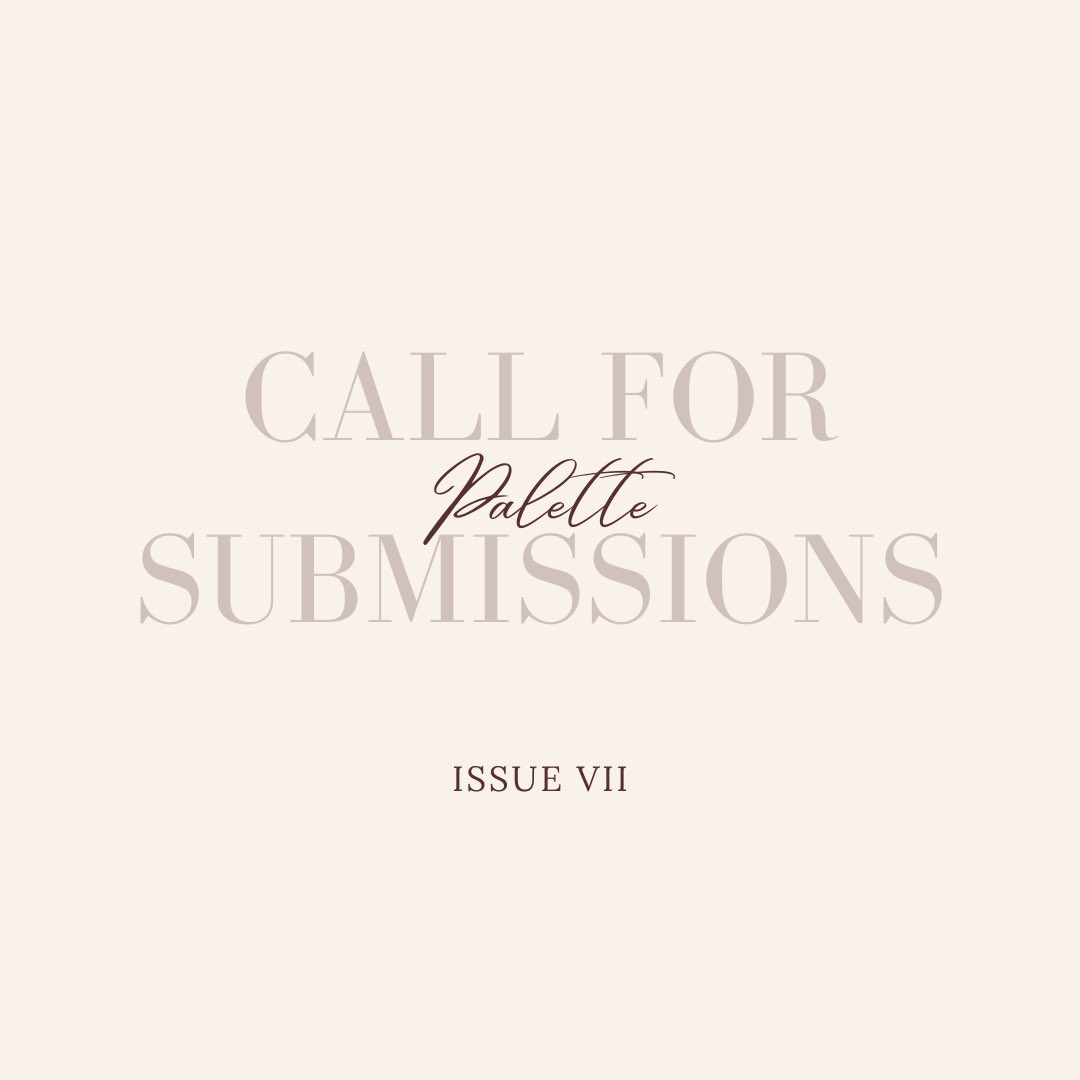 TL;DR CALL FOR SUBMISSIONS‼️Issue VII

We’re back! Submissions are now open for Issue VII of Palette, UofT Medicine's arts and culture magazine! 

If you are interested in submitting to Issue VII, please fill out this Google form: 
docs.google.com/forms/d/e/1FAI…. 
Love,
The Palette Team