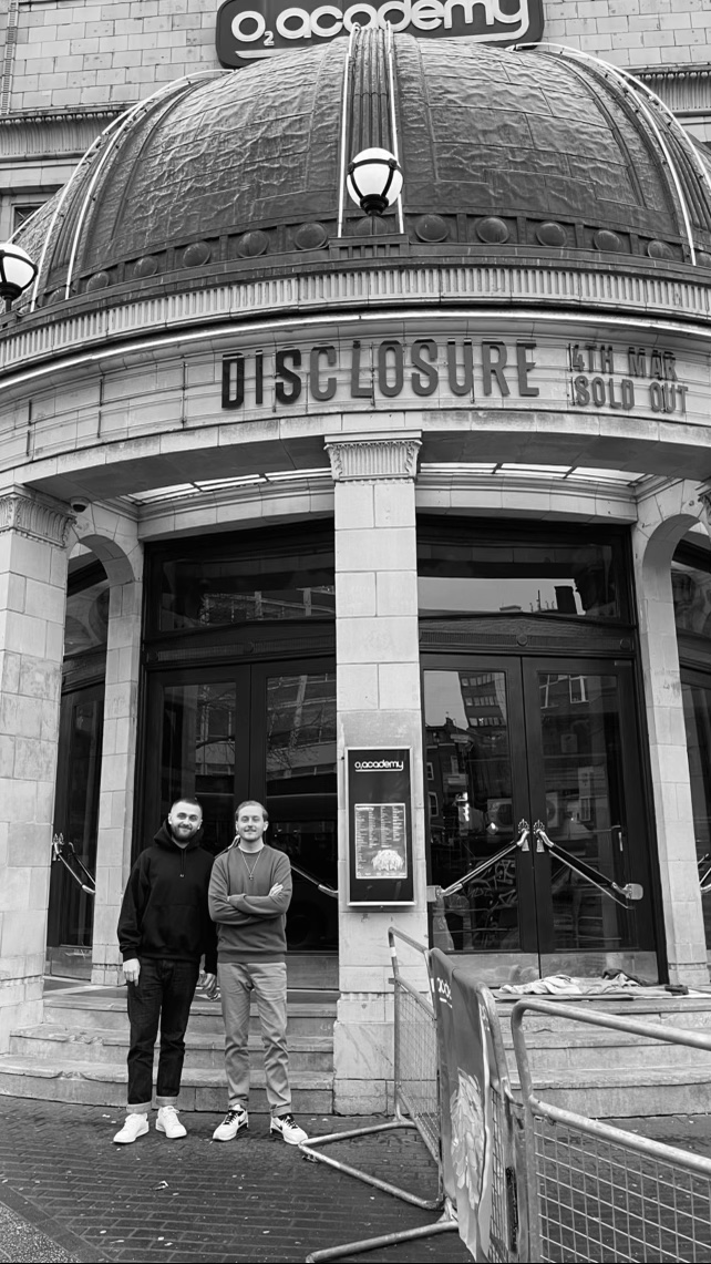 disclosure's tweet photo. Here we go 🕺🕺Who's coming tonight? 
@O2academybrix https://t.co/9YpVBsPE2D
