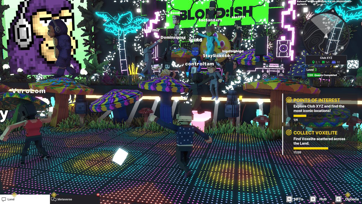 NFTwizrard's tweet photo. @TheSandboxGame @blond_ish I just participated in the daily #SandboxAlphaS2Contest for a chance to earn up to 1,000 $SAND! Day 2 - Dance with Blond:ish. Check out my screenshot below! 👇 #SandboxAlphaS2 https://t.co/F0iZfifpOa