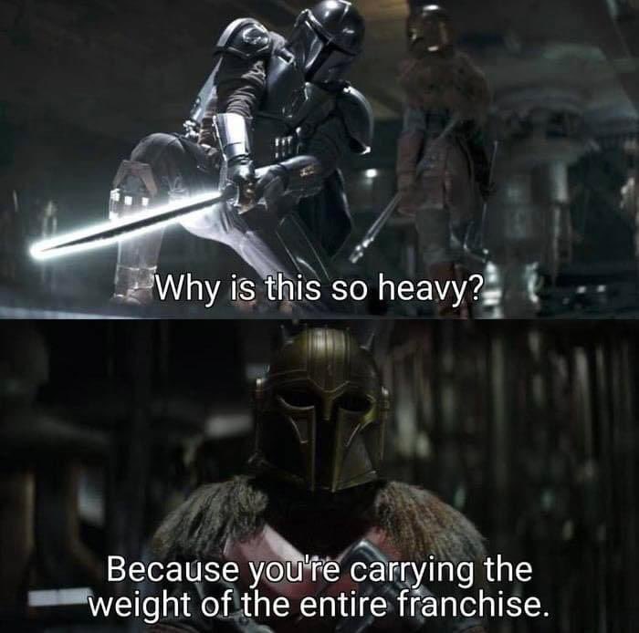 TheGeekosphere's tweet photo. No truer words have ever been spoken. Check out our latest episode and see if you agree!! This is the way. #bookofbobafett #themandalorian #podcast #podcasts #geeks #geeklife #starwars #ThisIsTheWay https://t.co/5UUdxN0Lix