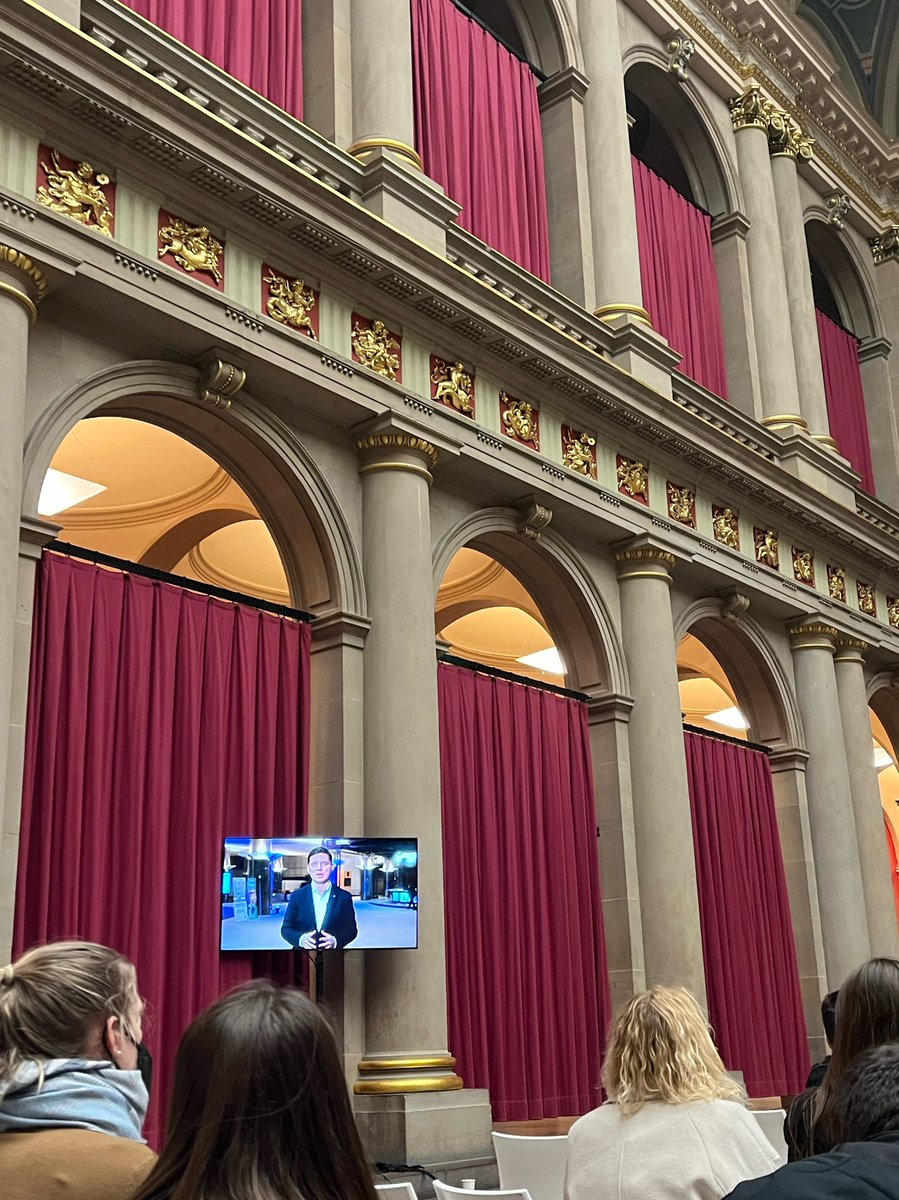 .@negrescuvictor, member of the European Parliament and former vice-rector of @SNSPA_oficial, joining virtually the #EuropeanStudentAssembly with an uplifting and encouraging speech.