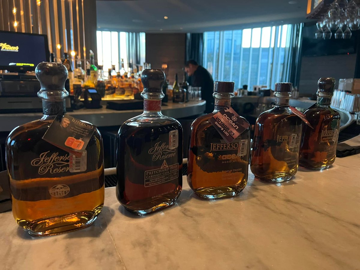 Pegasus__Tech's tweet photo. Thank you to our new favorite person, Trey Zoeller - founder of Jefferson's Bourbon, for flying to DFW to lead our whiskey tasting event! Great stories, great bourbon, great times.
More pics to come.. #pegasustechsolutions #jeffersonsbourbon https://t.co/rXwoYlSqAu