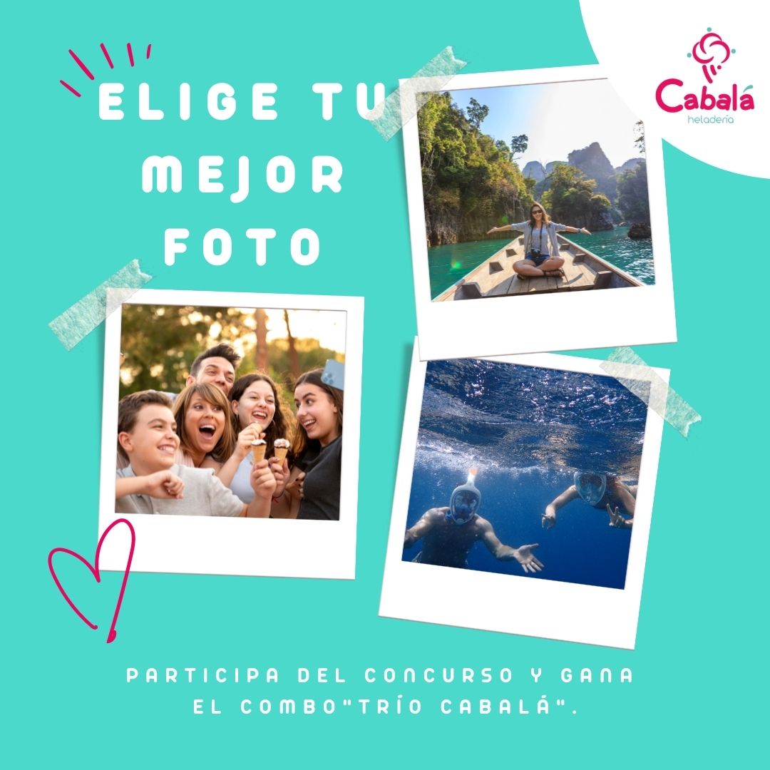 CabalaHeladeria's tweet photo. Cabalá busca premiarte con un combo "Trío Cabalá", para conocer más ingresa al link del concurso en Facebook, participa y gana.
https://t.co/ZGtGGg4wd8
.
.
.
#familia #amigos #comas #Cabalá #heladoartesanal #seacabaronlasvacaciones #limanorte #Vacaciones DC https://t.co/76Qpo51mAS