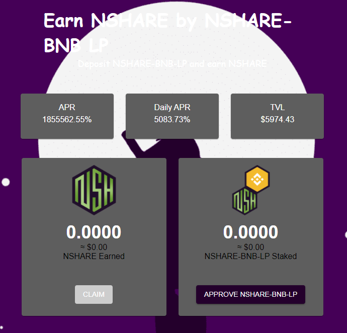 NinjaMoneyBSC's tweet photo. Our farms are now live!

Deposit NINJA-BNB-LP Earn NSHARE
Deposit NSHARE-BNB-LP Earn NSHARE

We are creating a nice &amp; strong community, thanks to everyone ♥️

Enjoy APRs!

#ninja #nshare #tomb #tombfork #tombfinance #2omb #3omb #defi $tomb $tshare #binance $bsc https://t.co/T7iSv4L0PT