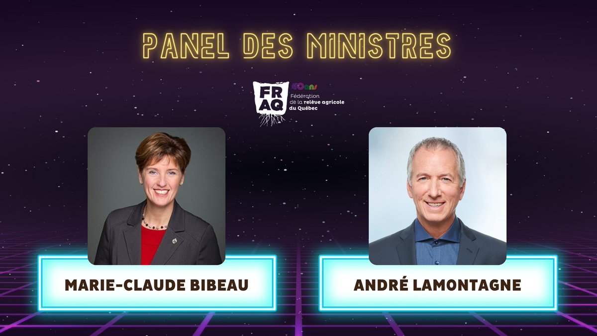 andrelamontagn2's tweet photo. J’ai été très heureux d’avoir participé au 40e Congrès de la Fédération de la relève agricole du Québec. Je les remercie pour leur invitation et je les félicite pour leur dynamisme! #FRAQ https://t.co/vM28ifkn1e