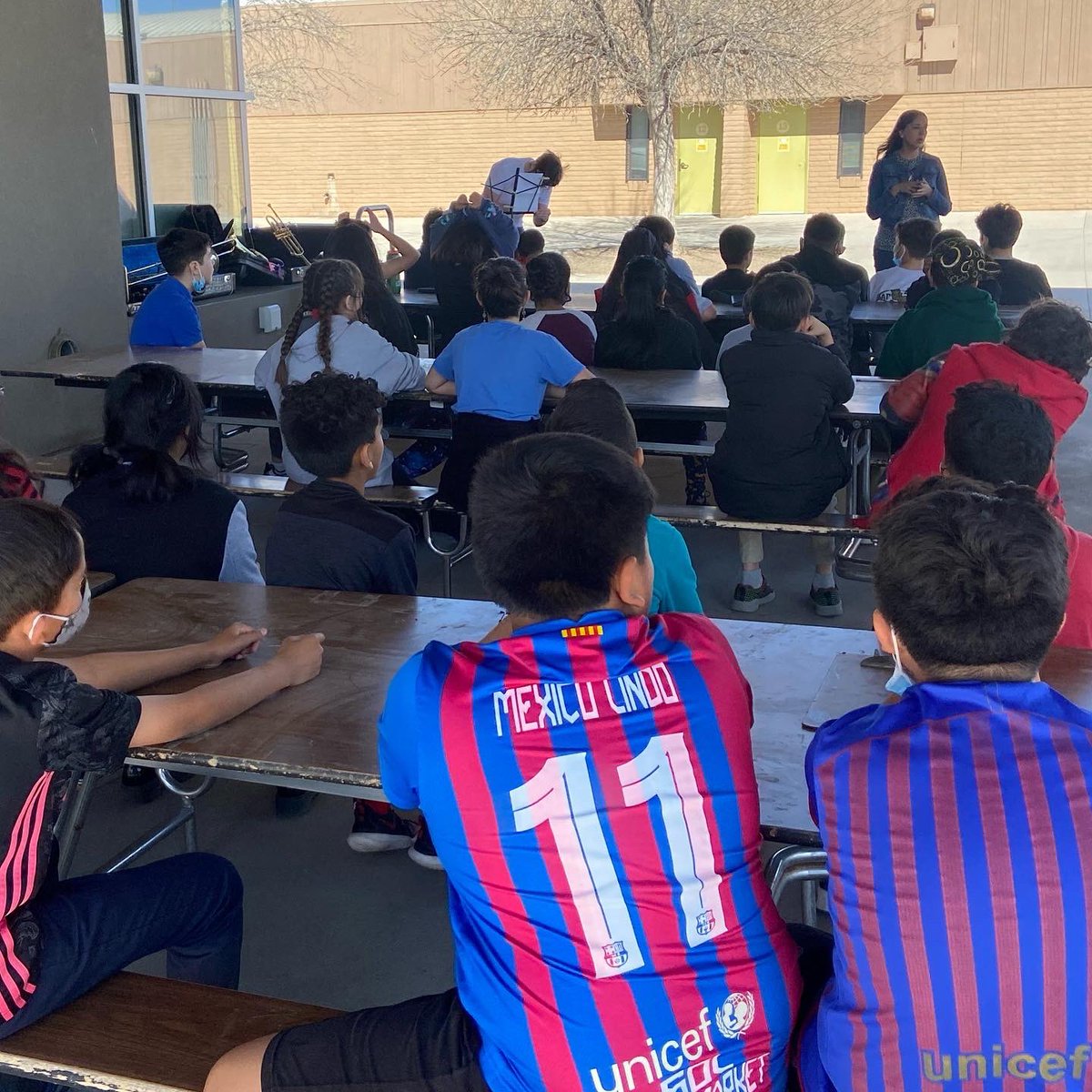 DGESTigers's tweet photo. Thank you to Washington MS, they came out today to present about the possible electives, and band elective to our 5th graders. The end of the 21-22 school year is right around the corner and the start of a new year will be here fore you know it. https://t.co/pczjN26zOS