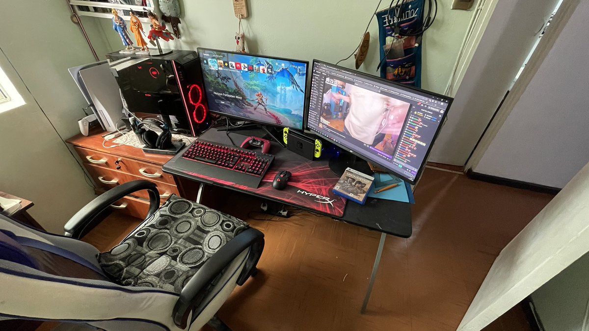 Sebaexc's tweet image. Mi humilde setup #SetupsRubius2, ojalá lo puedas ver entre los 4 mil qué hay 😂