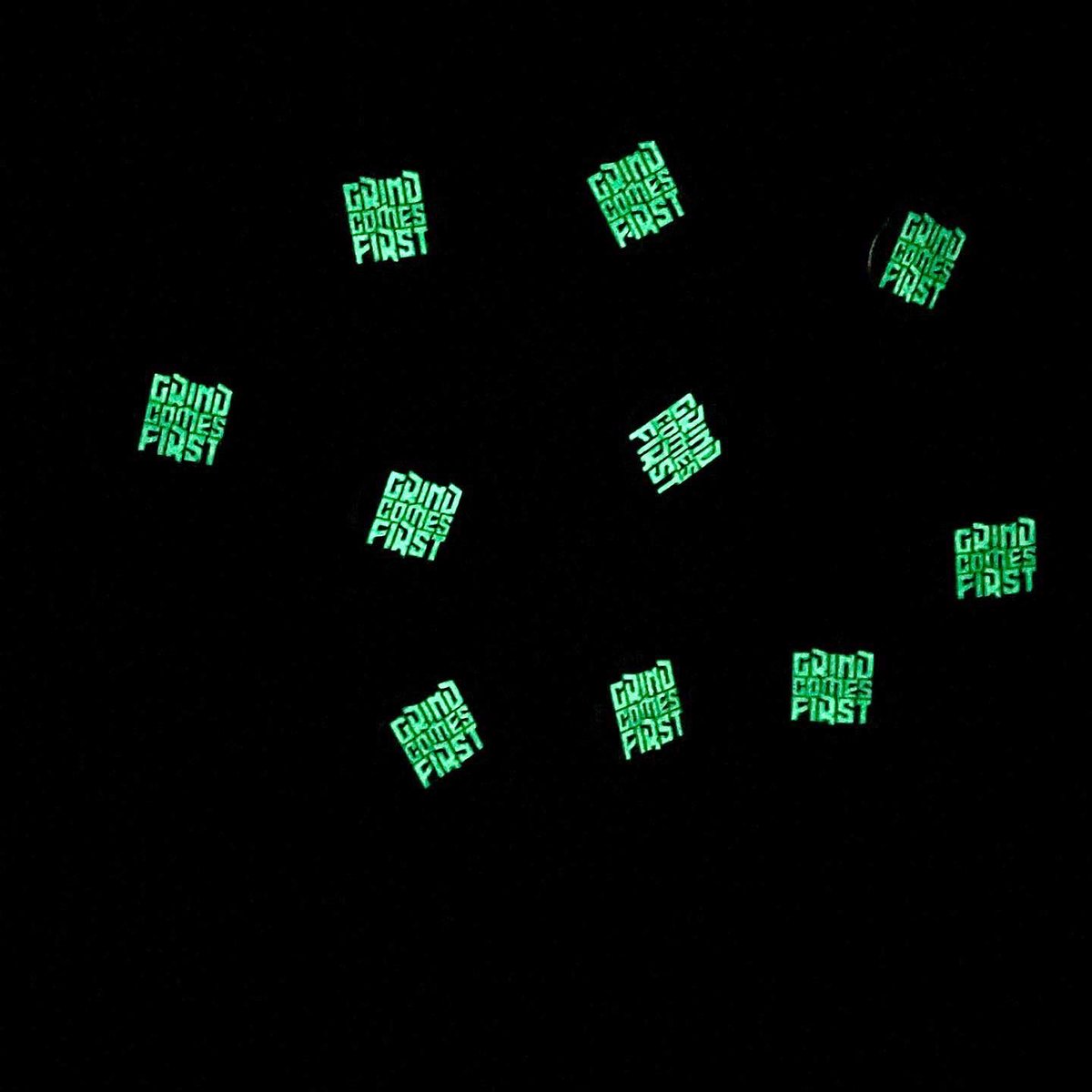 Daquancook_gcf's tweet photo. “Pin a quote”. 

Glow in the dark pins now available…

#GrindComesFirst
#GCF https://t.co/l6XgRNkHc6