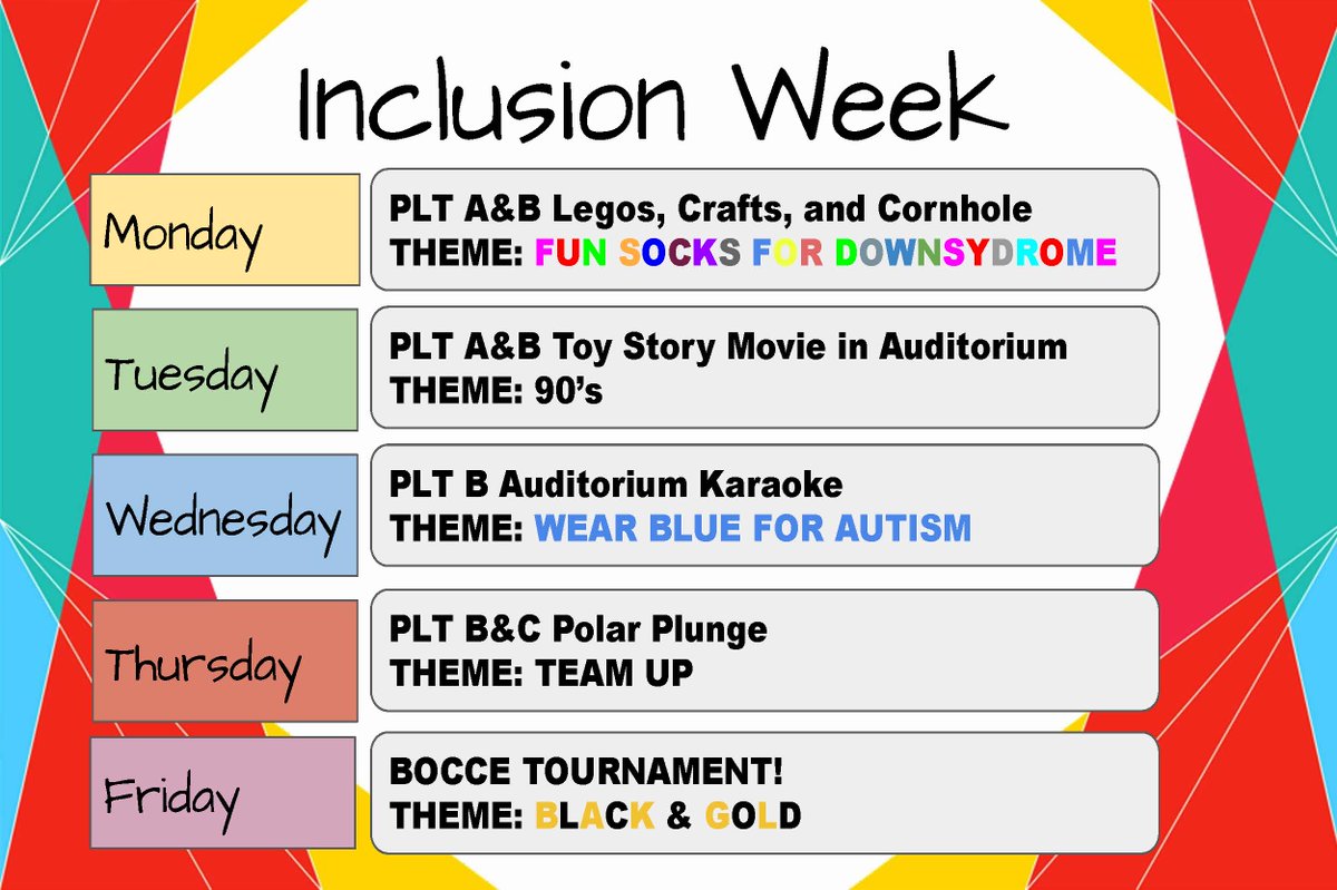 hilltopspartan's tweet photo. TY Best Buddies for helping us to celebrate Inclusion Week on the Hilltop next week! It's going to be a great week! #MontourProud #MontourFamily @bestbuddies @BestBuddiesPA https://t.co/qSePWUxltm
