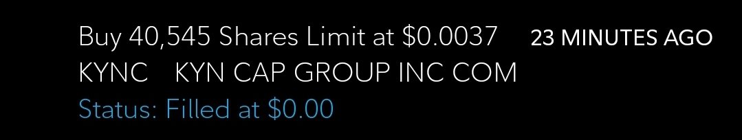 OTCHotStocks's tweet image. Oh shit. $aabb has partnered with $kync? Where have I been? Had to grab another 40k in shares of #kync
