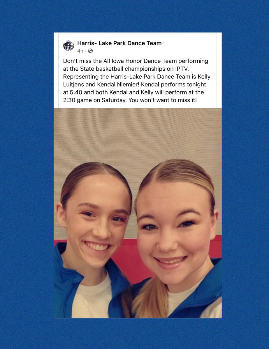 HLPBoosterClub's tweet photo. Good luck to Kelly and Kendal!! #WolvesPride https://t.co/uFJQR1xk29