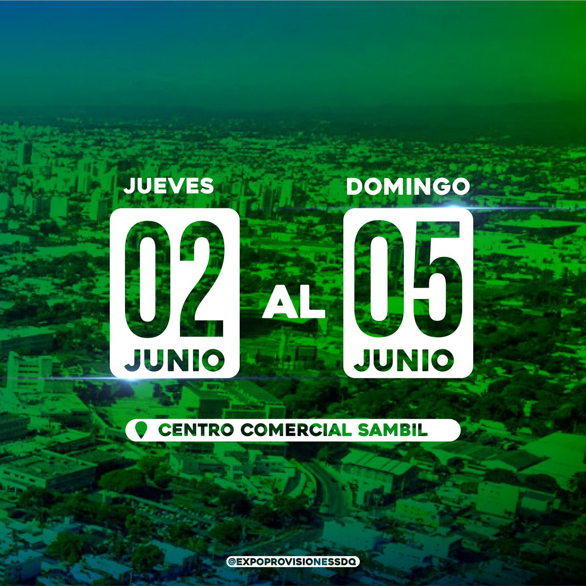 cncp_rd's tweet photo. Expo Provisiones 2022 se llevará a cabo desde el jueves 02 hasta el 05 de Junio, en el Centro Comercial Sambil ubicado en la ciudad de Santo Domingo.📍

¡Es hora de emprender! Te esperamos.🙌🏼

#ExpoProvisiones2022 #feriacncp2022 https://t.co/t452bWaCq6