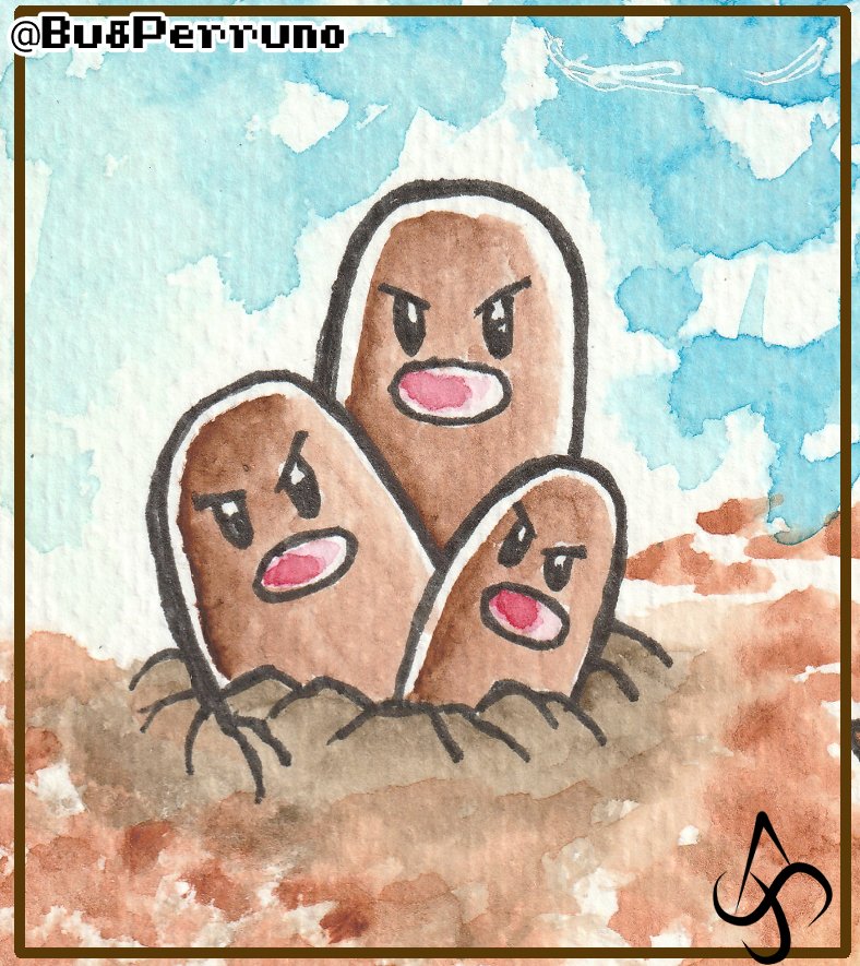 BugPerruno's tweet photo. 🔹Día 4: Tierra/Roca - Diglet, Dugtrio y Sandslash

Me gusta mucho Sandslash.
[Don't Repost]

#sandslash #diglet #Dugtrio #pokemon #pokemonfanart #fanart #watercolor #サンドパン #Sandpan https://t.co/dNNTXPjg5C