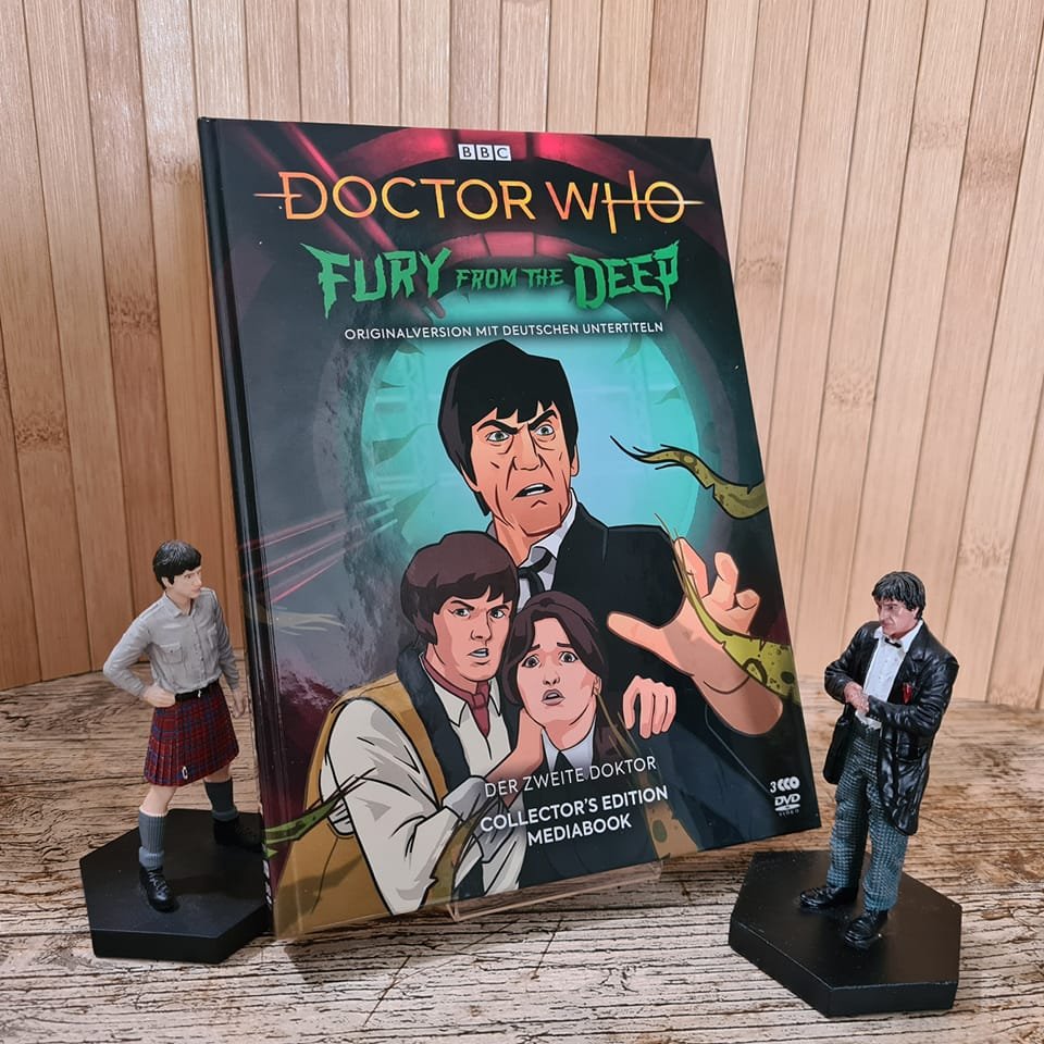 Iltu123's tweet photo. Ist es nicht hübsch geworden? 🤩
"Fury from the Deep (OmU)", limitiert auf 1000 Stück
#DoctorWho #doctor2 #OmU #animation #mediabook #subtitles #minebytheway #LimitedEdition #HomeForWhovians
( * Die Figuren sind Deko )
https://t.co/8pKaXjeTHR https://t.co/H09GCBZJgu
