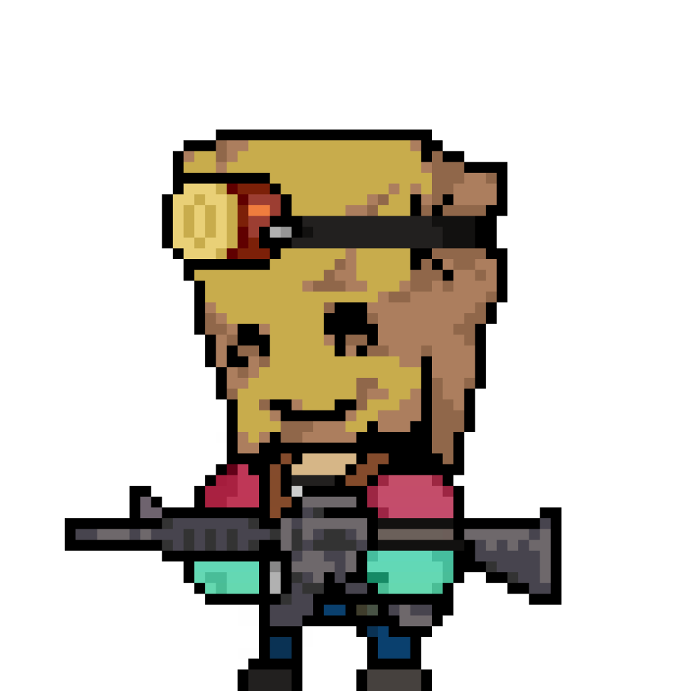 They told him to take a break from the mines or he'll lose his mind.

Crazy Carl didn't listen. Can you trust him as a teammate?

One thing you can trust is he's coming for you if you aren't on his team &amp; there's no reasoning with him.