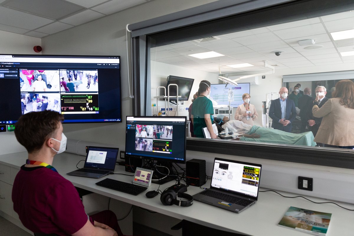 NUI Galway's Clinical Simulation &amp; Interprofessional Education Facility simulates all aspects of a leading healthcare environment. This impressive facility will provide huge benefits to medical students and healthcare professionals in Galway. <a href="/HSELive/">HSE Ireland</a> @saoltagroup @NUIGalwayMed