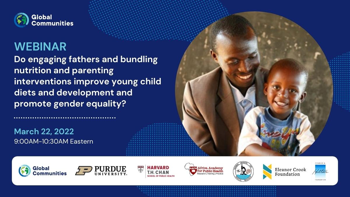 G_Communities's tweet photo. Join us as we share results from the #EFFECTSStudy, a 5-arm cluster-randomized trial implemented in Tanzania to measure the effects of #EngagingFathers & bundling child nutrition & parenting interventions on child nutrition & development. REGISTER today: https://t.co/CBCPmdZRwn https://t.co/6qLcmxYHdR