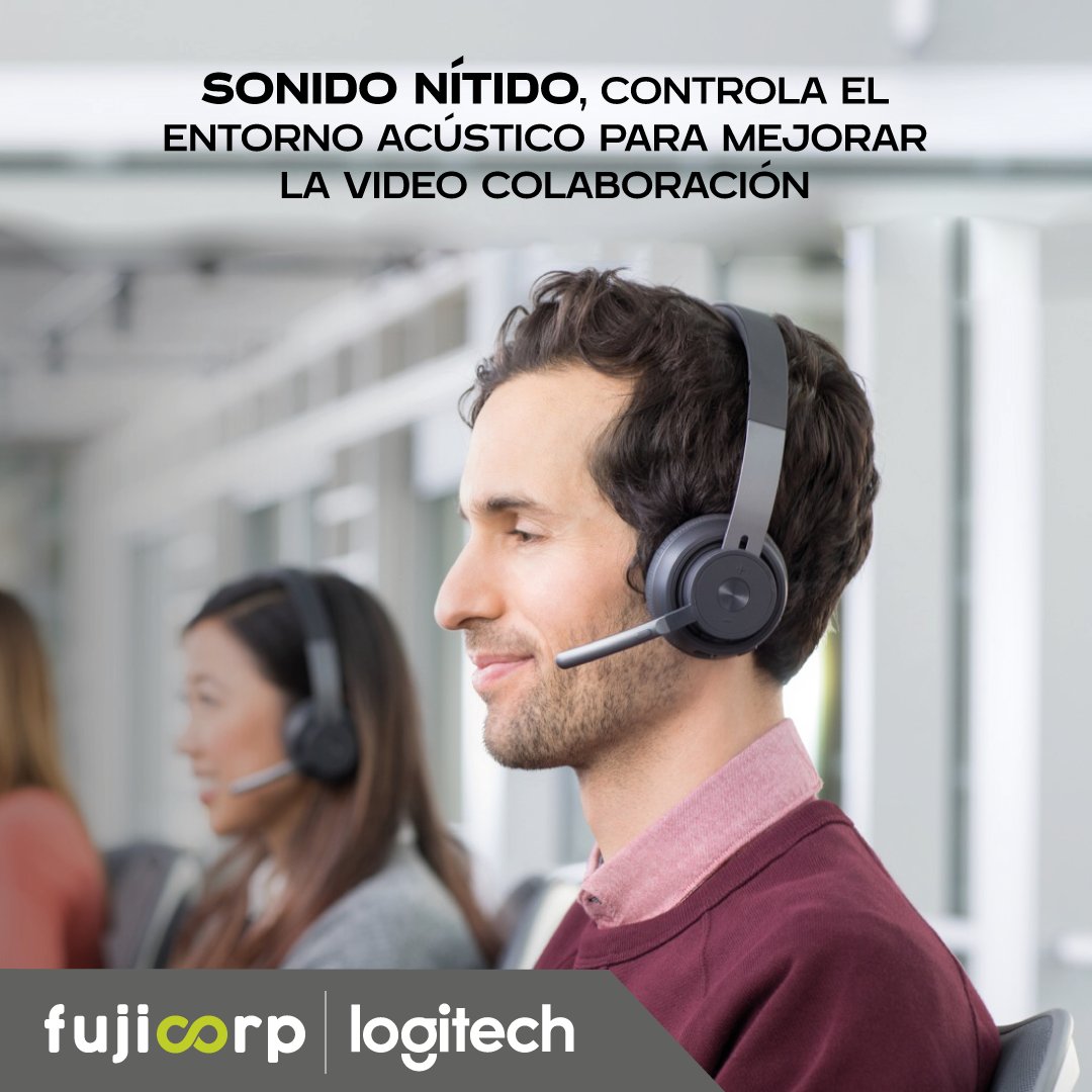 fujicorpchile's tweet photo. El Audífono Wireless BT de Logitech es liviano y cómodo, diseñado para generar una video colaboración con un sonido claro, mejorando el entorno acústico en cualquier espacio de trabajo. https://t.co/ucCSw4c6Cp