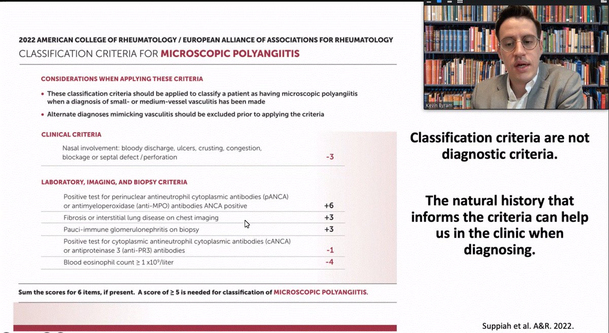 We are welcoming Dr. Kevin Byram <a href="/kwbyram/">Kevin Byram, MD</a>  from @VUMCRheum for an excellent discussion of cases of ANCA #vasculitis. Thank you for your visit, Dr. Byram!

<a href="/UABHeersink/">UAB Heersink School of Medicine</a> <a href="/uabmedicine/">UAB Medicine</a>