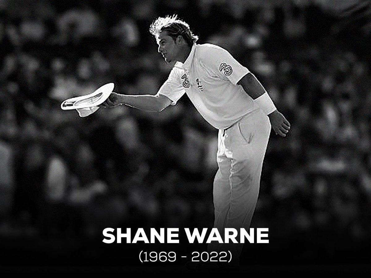 DarkerVids's tweet photo. Unbelievable RIP #shanewarne https://t.co/DDSXn3tsdF