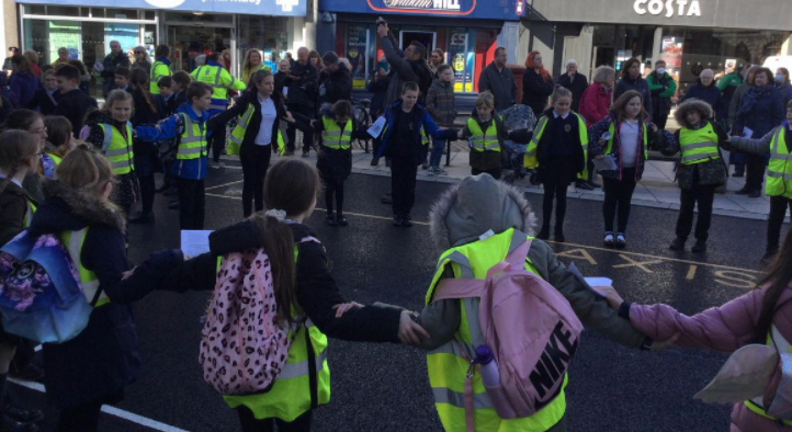 Year 5 proudly represented St Stephens @ Launceston St Piran's Day march. All were in good voice for the songs (Trelawny our favourite) and really enjoyed the traditional dancing. It was great to come together as a community to celebrate our local history and traditions #cornwall