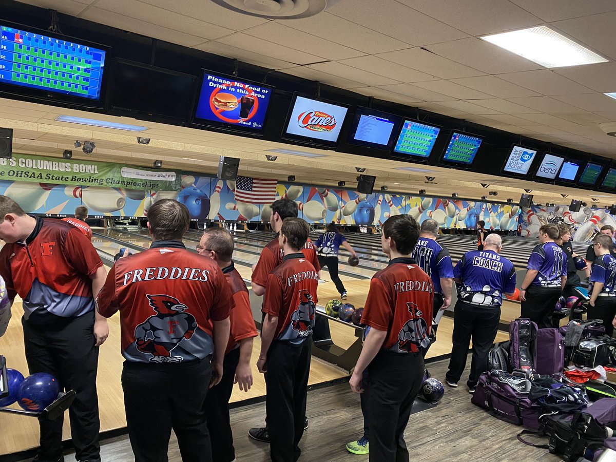 Checking in from Wayne Webb’s Columbus Bowl, where the Fredericktown boys bowling team is making history — becoming the first Knox County bowling team to compete in the state tournament.

The county has sent four individual qualifiers since 2007, but never a full team — until now