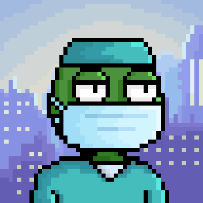 E4H5AA68DD's tweet photo. Jumped too much and hurt yourself?  No problem! 
Just visit the SURGEON FROG🐸 🏥 in DOWNTOWN!🏙️
 3…2…1… Patched back together! 😱

#Polygon #idgafrog #sneakpeek https://t.co/oz9YF8cpP3