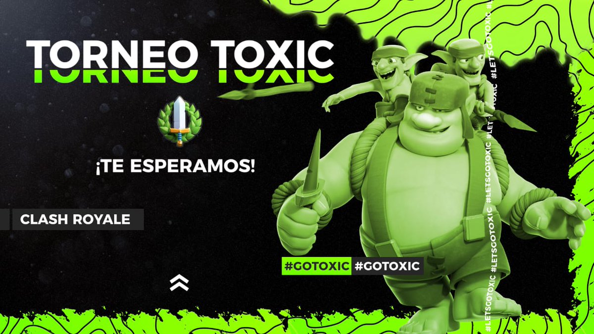 #ClashRoyale|🔥Abrimos Inscripciones🔥

⚔|3️⃣🆚️3️⃣
💰|$15

🔰Requisitos:
✅Seguirnos
✅Seguir a @GmingSvtm
✅Seguir a @royale_word
✅Dar ❤ y 🔁
✅Mencionar a 3 Amigos

❗Los 3 integrantes deben cumplir los requisitos
✔Pruebas por Discord
discord.gg/mvC5vfCpu4